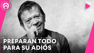 Muere Chabelo Así se vive el funeral de Xavier López quotEl amigo de todos los niñosquot [upl. by Shinberg141]