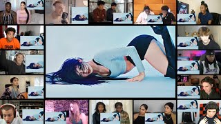 LISA REACTION MASHUP  LILIs FILM 3  LISA Dance Performance Video [upl. by Thgirw857]