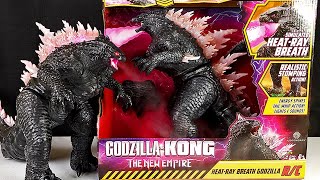 Jada Toys HeatRay Breath Godzilla RC Unboxing amp Review Godzilla X Kong The New Empire [upl. by Pogue]