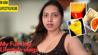 Full Day My Lifestyle Vlog 🥰In Goa This My Second Vlog please Support Me [upl. by Aihsitan]