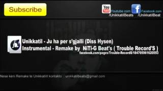 Unikkatil Ju ha per sgjalli Diss Hysen INSTRUMENTAL  REMAKE [upl. by Odranar]