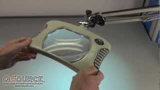 OC White GreenLite LED Illuminated Magnifier Demo  Q Source Inc [upl. by Vedetta546]