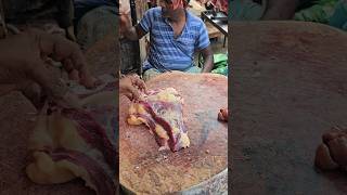 Amazing deshi ox reyaji beef super smooth cutting skill by expert butcher in bd [upl. by Pucida642]