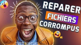 Réparez vos FICHIERS CORROMPUS en 1 MINUTE avec cette Astuce Magique [upl. by Rutter]