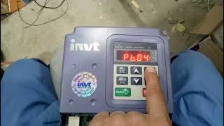 New Invt Inverter Complete Setting  Invt Electronics [upl. by Irtemed]