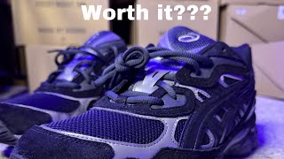 ASICS GELNYC GREY AND BLACK REVIEW [upl. by Rahmann]