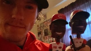 Unboxing 2 2002 Ken Griffey jr upper deck green and white Base Bobbleheads [upl. by Ecam]