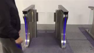 Servo Motor Speed Gate Turnstile From ZOJE Intelligent [upl. by Snowman30]