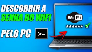 COMO DESCOBRIR A SENHA DO WIFI PELO PC [upl. by Sebastien]