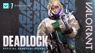 Deadlock Official Gameplay Reveal  VALORANT [upl. by Sirovart]