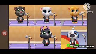 I Edited My Talking Tom Friends DO RE MI CHOIR Because Its endless music activity [upl. by Enahpets698]