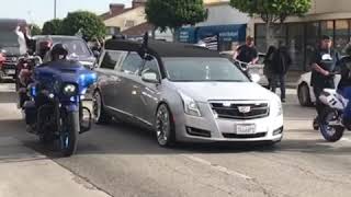 Nipsey Hustle Funeral Procession [upl. by Debbee]