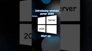 Introducing windows server 2024 FANMADE windowsserver2024 [upl. by Cadmar]