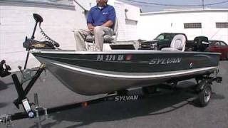 2008 Sylvan 1400 Sport Troller at Peters Marine Service [upl. by Triley]