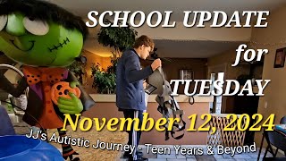 Daily School Update for Tuesday 111224 [upl. by Calvert]