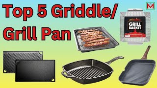 Best Grill Pan Reviews Best Griddle Pan Amazon in 2024 [upl. by Hoehne948]