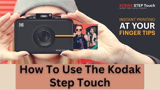 Kodak Smile Instant Print Digital Camera  Instructional [upl. by Ainel]