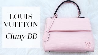 Louis Vuitton Cluny BB First Impressions amp Alma BB Comparison  Chase Amie [upl. by Curnin]