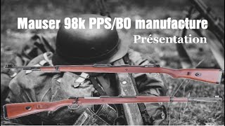 Mauser 98k PPSBO manufacture gaz gen 1  réplique airsoft [upl. by Hanoj]