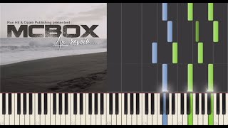 Tutoriel Au revoir MCBOX  Sam Cruz Drew Piano [upl. by Airamahs]