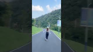 Longboard Girl Tiktok Dance 小红书 快手 虎牙 longboardlife longboardgirl longboarddancing [upl. by Greenwell133]