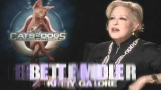 Cats and Dogs The Revenge of Kitty Galore  Exclusive Bette Midler Interview [upl. by Solrac]