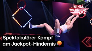 Schafft Melanie Schmitt es ins Halbfinale  😬  Ninja Warrior Germany 2024 [upl. by Alakcim]