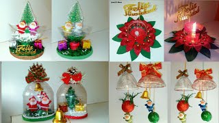 4 Manualidades Navideñas Con Material Reciclado  Adornos Navideños 2020 [upl. by Luella955]