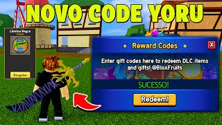 CORRE NOVO CODE YORU  TODOS OS CÓDIGOS ATIVOS NO BLOX FRUITS 2023 [upl. by Fanchie]