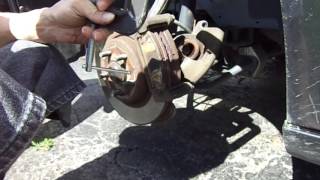 How To 2010 Dodge Charger SXT Front brakes replacement [upl. by Neerroc]