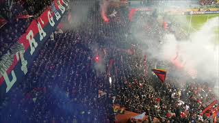 Genoa  Sampdoria 1819 Piatek segna ed esplode la gradinata nord [upl. by Oicnerolf]