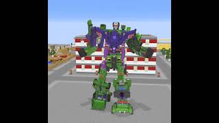 Transformers  combiner Devastator transform and roll out [upl. by Ennybor265]