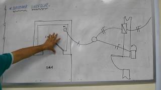 Diagrama Multifilar e Unifilar para Instalacao de Campainha [upl. by Cnut588]