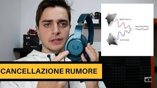 Cuffie bluetooth con CANCELLAZIONE RUMORE ATTIVA 2018 [upl. by Bandur]