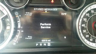 RAM Cummins quotPerform Servicequot Reset [upl. by Isoj285]