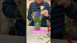 Frühlingsdeko Idee im Glas selber machen [upl. by Maryn]