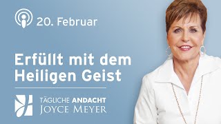 2002  Erfüllt mit dem Heiligen Geist – Tägliche Andacht von Joyce Meyer [upl. by Gwenn697]