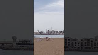 Agadir Beach lété indîen pour le plaisir des vacanciers tardifs et des touristes [upl. by Arfihs]