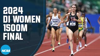 Womens 1500m final  2024 NCAA outdoor track and field championships [upl. by Trubow]