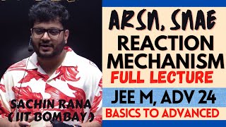 🔥SNAr SNAE Substitution Reaction Mechanism  Organic Chemistry  JEE Main Advanced NEET 2024 [upl. by Clarinda]