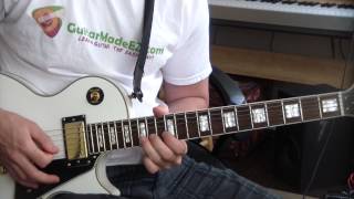 Waynes World Guitar Intro Theme  Guitar Tutorial PARTY ON WAYNE PARTY ON GARTH [upl. by Aurora269]