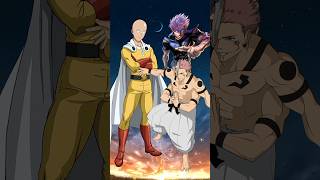 Saitama vs GojoampSukuna onepunchman jujutsukaisen saitama gojo sukuna [upl. by Rimas335]