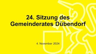 24 Sitzung des Gemeinderates [upl. by Matilde616]