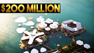 The 200 Million Dollars First Floating City Of The World [upl. by Airitak654]