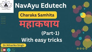 Charaka Samhita  Mahakashaya Part 1aiapget bams NavAyuedutech [upl. by Per]