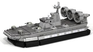 Lego ZUBR Class LCAC [upl. by Elison]