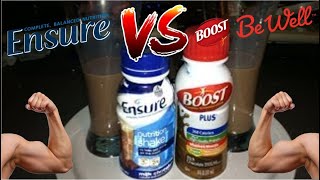 Ensure VS Boost Plus Nutrition Shake Review  Which Offers Better Nutrition [upl. by Inuat]