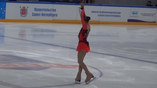 2017 Russian Jr Nationals  Alexandra Trusova FS [upl. by Namor207]