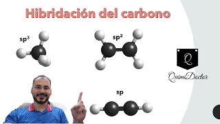 Hibridación del carbono  QuimiDoctor [upl. by Pallaton785]