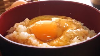 Raw Egg over Rice Restaurant in Japan  Tamago Kake Gohan [upl. by Errot257]